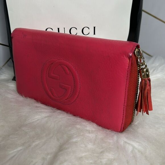 💯Authentic Gucci Soho Long Zipped Wallet 🍀 - Picture 14 of 16